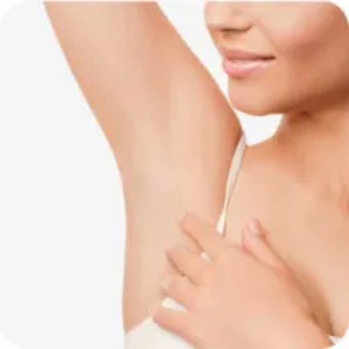 Underarm waxing